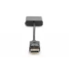 Assmann DisplayPort adapter cable. DP - DVI (24+5) M/F. 0.15m.w/interlock. DP 1.1 compatible. UL. bl. w/o shielding. 32AWG (AK-340409-001-S)