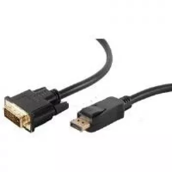 Vaizdo kabelio adapteris ShiverPeaks BS77490-1 1m DisplayPort DVI juoda