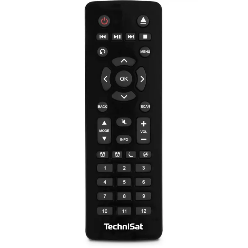 Nešiojamasis radijas TECHNISAT Multyradio 4.0 SE juodos/baltos spalvos su Bluetooth ir USB