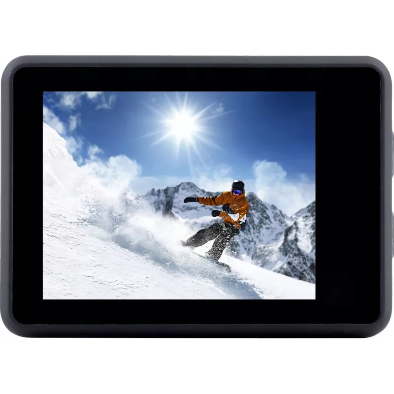 AgfaPhoto Action Cam Action Cam 4K, vandeniui atspari, Wi-Fi, sulėtintas vaizdas / laiko intervalas (AC9000BK)
