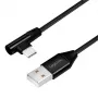 LogiLink CU0137 USB kabelis USB 2.0 0,3 m USB A į USB C juodas