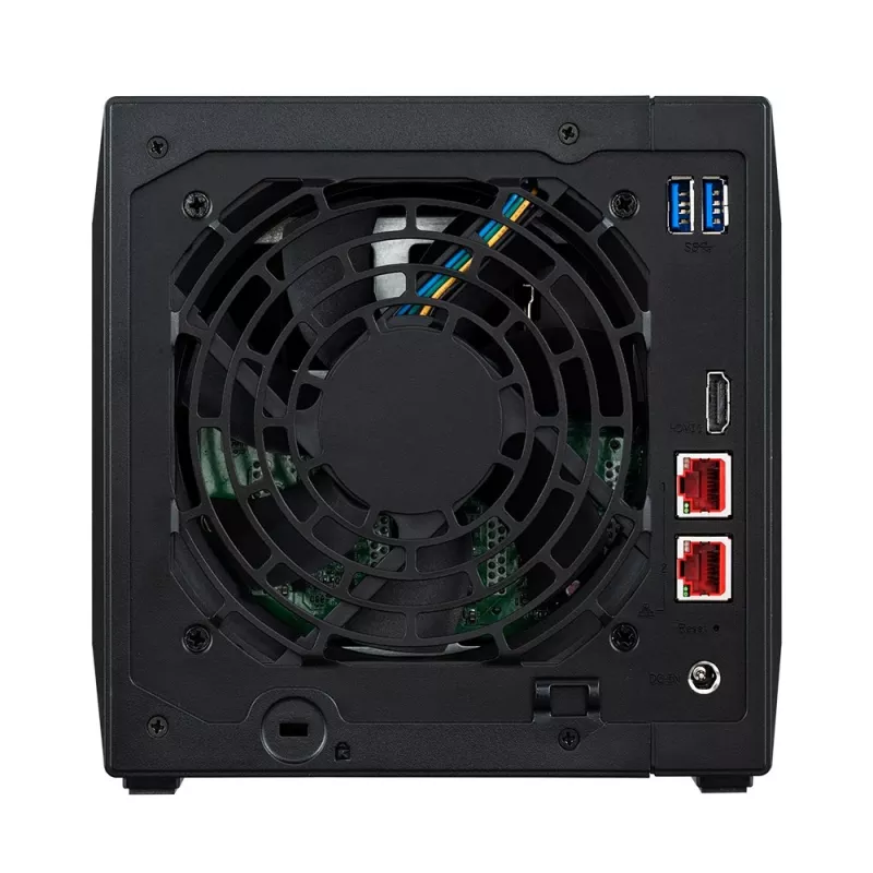 Asustor AS5404T NAS / saugyklos serveris Intel® Celeron® N5105 4 GB DDR4 0 TB ADM juodas