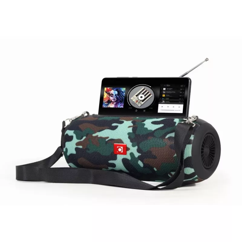 Nešiojama kolonėlė Gembird SPK-BT-17-CM Camouflage