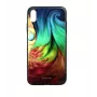 Ekrano apsauginė plėvelė Tellur Cover Glass print, skirta iPhone XS Max — margintas grūdintas stiklas