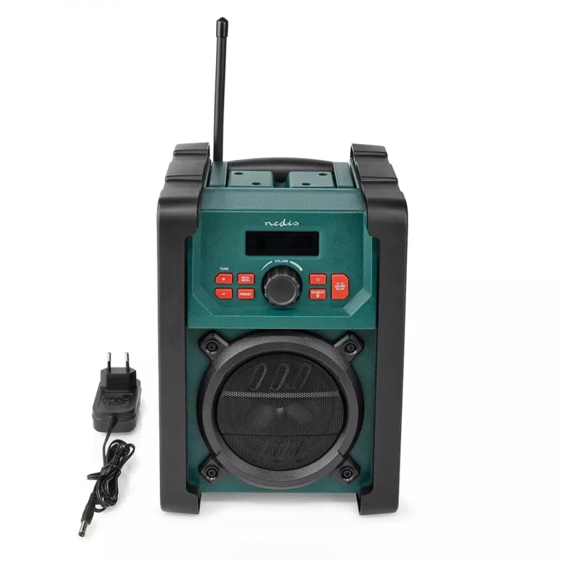 Radijo Nedis RDDB3100GN 15W Bluetooth IP65 juoda/žalia