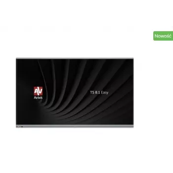 Interaktyvus monitorius AVTEK TS 8.1 EASY 65, 65 col. (165,1 cm) 3840×2160 UHD, infraraudonųjų spindulių 20 taškų lietimas, Wi‑Fi, 400 cd/m²