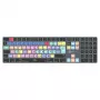 LogicKeyboard Titan DE Mac klaviatūra, skirta Adobe Premiere Pro CC — vokiškas išdėstymas