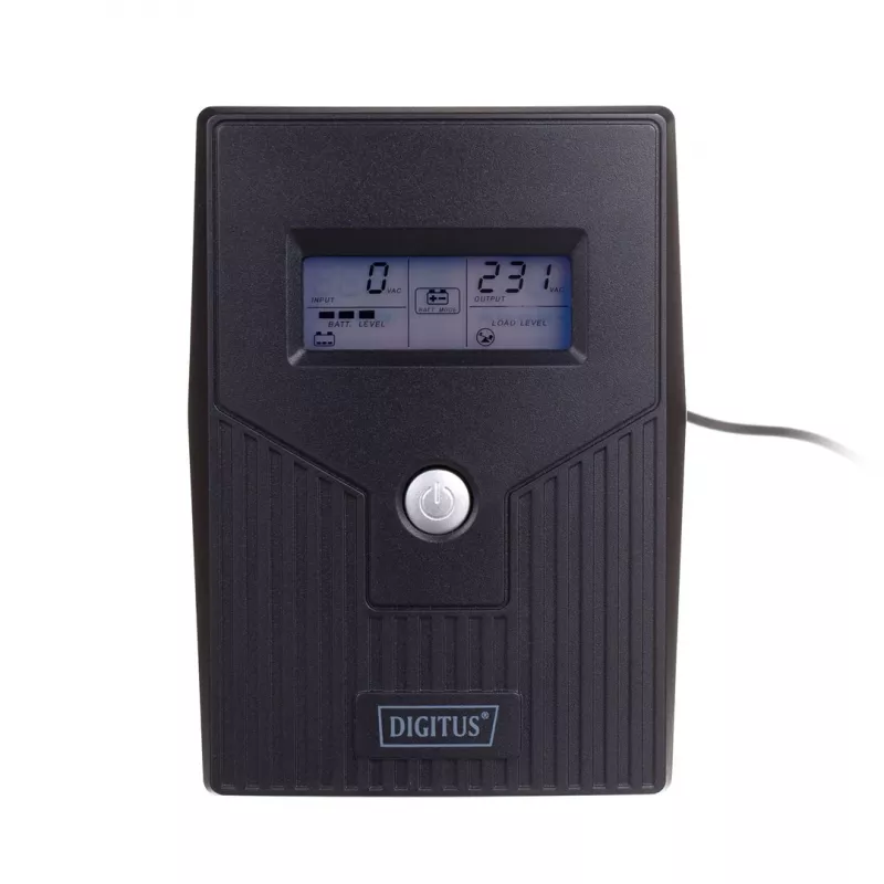 Nepertraukiamo maitinimo šaltinis DIGITUS DN-170063-LCD-B 0,6 kVA (360 W) su LCD