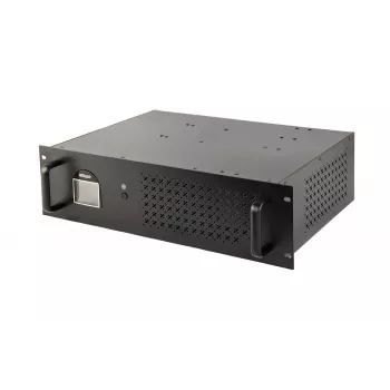 Gembird - UPS stovo 19'' 3,4U 1500VA, 4xIEC 230V išvestis, IEC14 įvestis, RJ11, USB, LCD Line-Interactive 1,5 kVA 900 W 4 AC išvesties lizdai