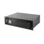 Gembird - UPS stovo 19'' 3,4U 1500VA, 4xIEC 230V išvestis, IEC14 įvestis, RJ11, USB, LCD Line-Interactive 1,5 kVA 900 W 4 AC išvesties lizdai