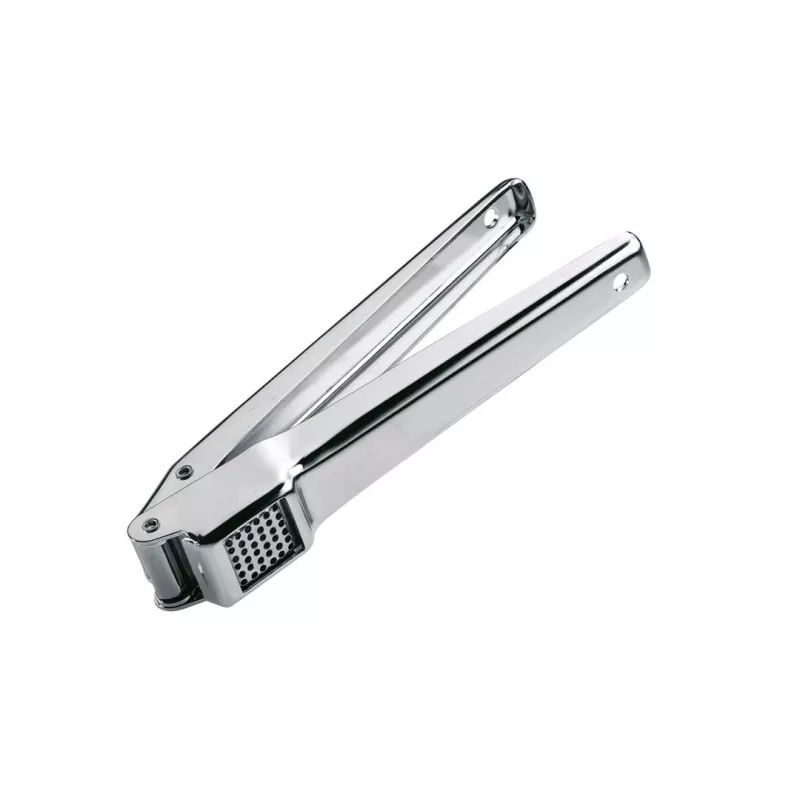 Česnakų spaustukas GEFU AGLIO iš nerūdijančio plieno 165 mm ergonomiška rankena