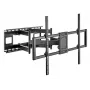 Gembird WM-120 vnt.-01 TV laikiklis/stovas 3,05 m (120) Juoda
