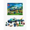 LEGO mobilusis policijos šunų dresavimo rinkinys su policijos šunimi ir dresavimo įranga