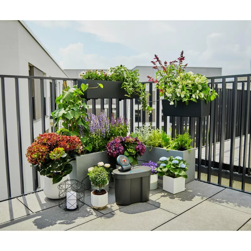 Lašelinė laistymo sistema Gardena 13366-20 Žarnos ilgis 30 m Juoda