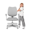 Biuro pasukama kėdė mark adler Junior 4.6 Pilka — kompaktiška ergonomiška darbo kėdė