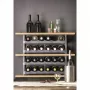 Stalinis vyno stovas rotho VARIO 6 butelių talpa, sulankstomas, pilkas, 600×220×140 mm
