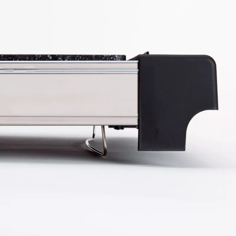 Kontaktinė kepsninė Jata JEGR3000 — stačiakampė 480×320 mm, 2700 W, jutiklinis valdymas, juoda