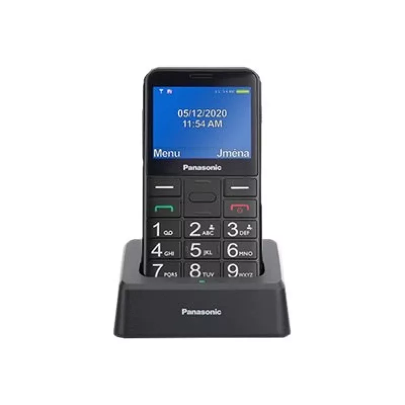Senjoro mobilusis telefonas KX-TU155 juodas