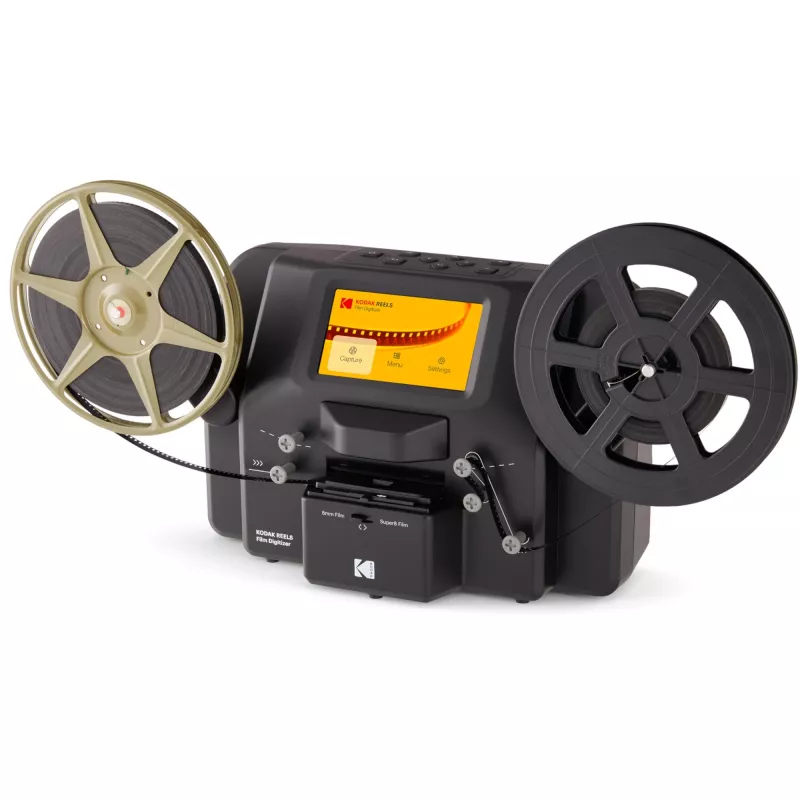 Film skaitytuvas Kodak SB8427 8 mm ir Super 8 juostoms, iki 1296p raiškos