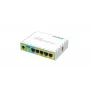 Mikrotik hEX PoE lite laidinis maršrutizatorius Fast Ethernet Baltas