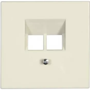 JUNG LS 969-2 UA - Ivory - Thermoplast - conventional - JUNG - UAE 2 x 8 UPO - UAE 8-8 UPO - UAE 8-8 UPOK6E - UAE 8-8 UPOK6 - MK-POF-2UAE - RJ-45
