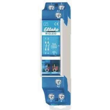 Eltako Electronics perjungimo relė eilei, montuojamai lygiai, 2S 16A R12-200-8V (22200010)