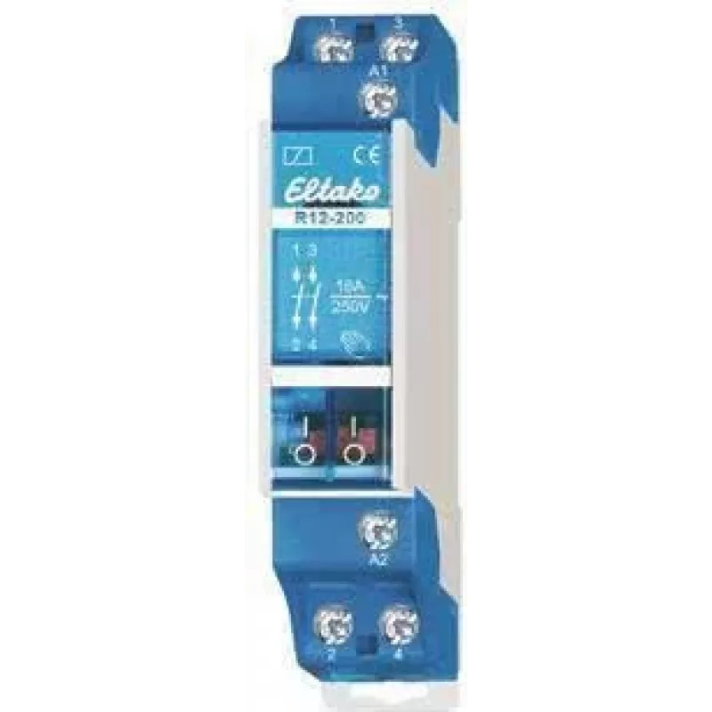 Eltako Electronics perjungimo relė eilei, montuojamai lygiai, 2S 16A R12-200-8V (22200010)