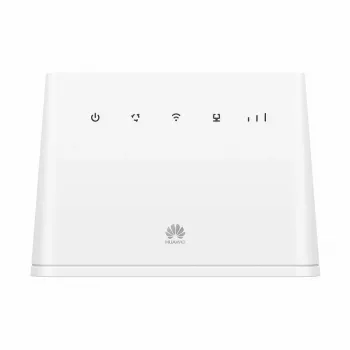 Belaidis stalinis maršrutizatorius HUAWEI B311-221 Vienos juostos 2,4 GHz Wi‑Fi 4 (802.11n), Gigabit Ethernet, 4G LTE, SIM lizdas, RJ-11, 12V 1A, baltas