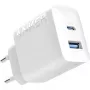 Mobiliojo įrenginio įkroviklis Anker A2348G21 — 20 W USB‑C vidaus, baltas