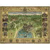 Dėlionė Ravensburger Hogwarts Map 1500 dalių – Ravensburger 1500 vnt.