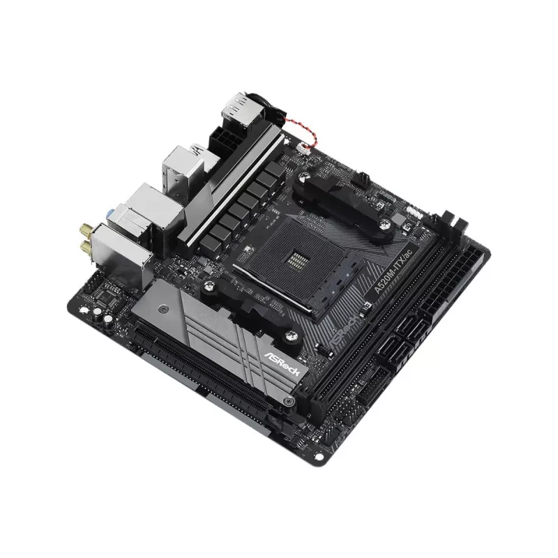 Pagrindinė plokštė ASRock A520M-ITX/ac Socket AM4 micro ATX