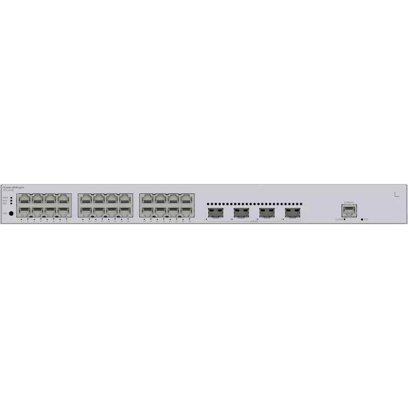 Switch Huawei S310-24T4X Gigabit Ethernet 24 prievadai 1U pilka