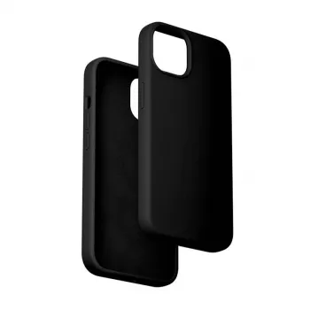 Apsauginis silikoninis dėklas Vention KUEB0-40, skirtas iPhone 14 Pro Max, juodas, matinis neslystantis paviršius