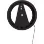 NeXtime klok 3094 Light It Up, Ø18.5 cm, apšvietimas, sieninis, juodas