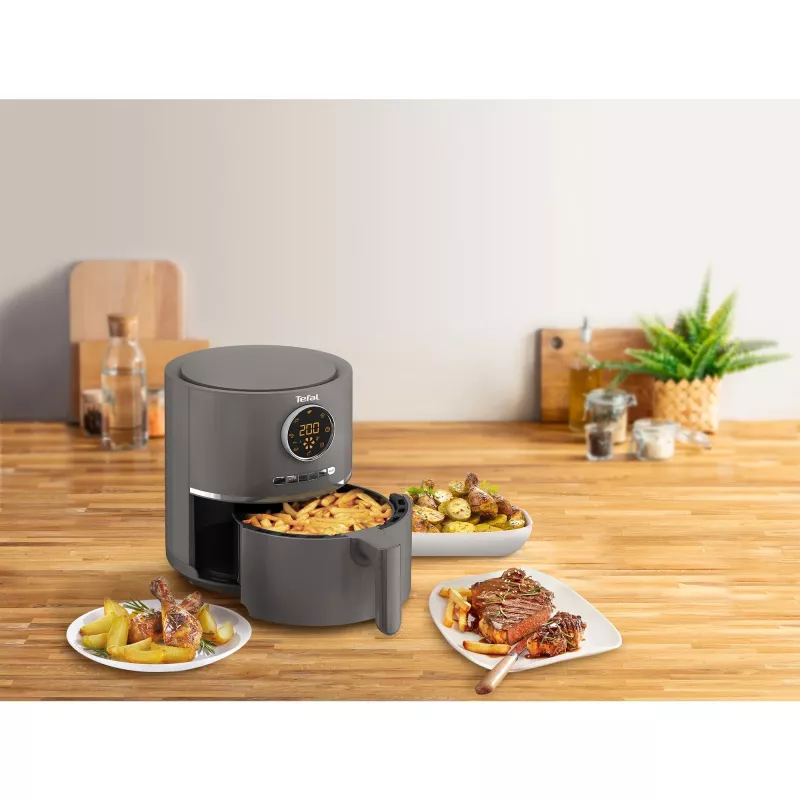 Tefal Ultra Fry Digital EY111B vienos kameros 4,2 l 1400 W karšto oro gruzdintuvė pilka