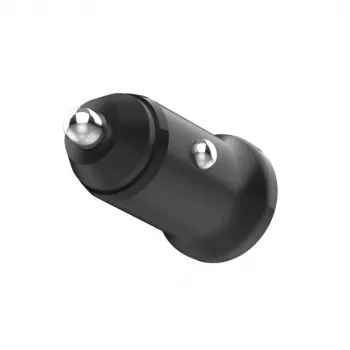 Automobilinis USB‑C įkroviklis FIXED FIXCC20N‑C‑BK 20 W, vienas USB‑C prievadas, kompaktiškas juodas, skirtas 12 V lizdui