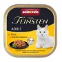 Drėgnas kačių ėdalas Animonda Vom Feinsten Turkiena pomidorų padaže, 100 g padėklas, be grūdų, suaugusioms katėms