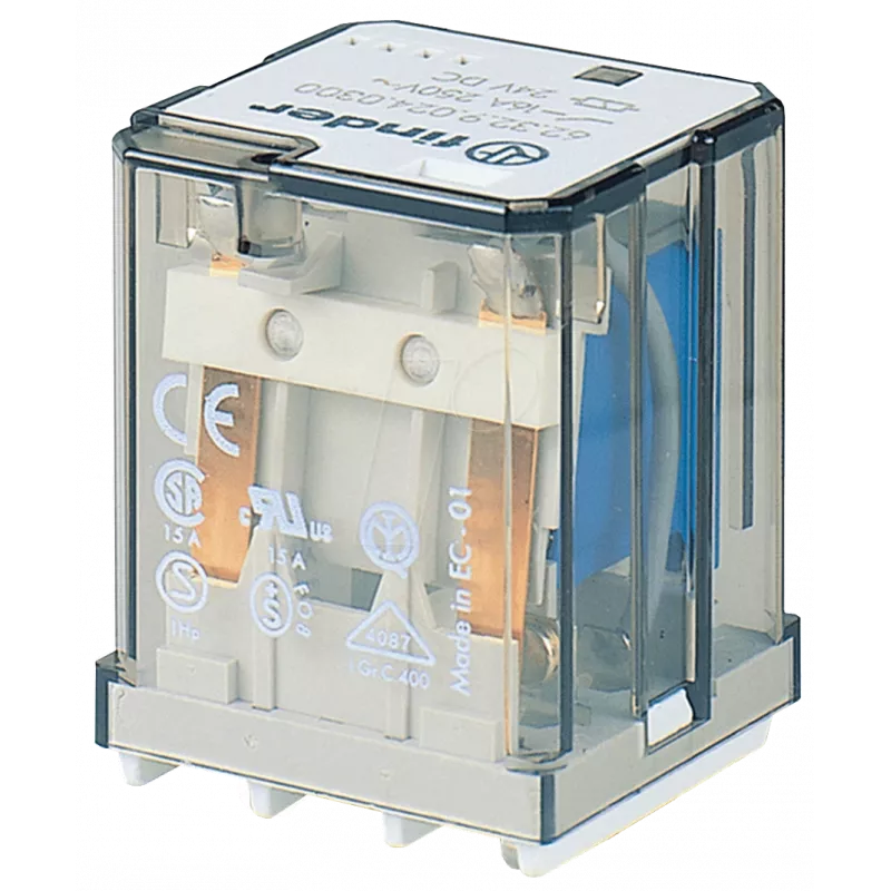 Finder pramoninė relė 12 VDC 110 1,3 W (62.31.9.012.4800)