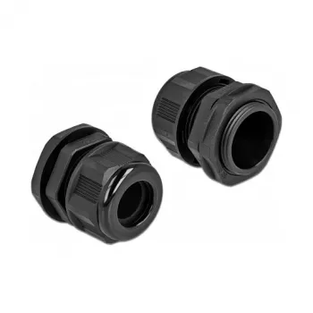 Kabelio sandariklis DeLOCK 60367 juodas plastikinis 2 vnt.