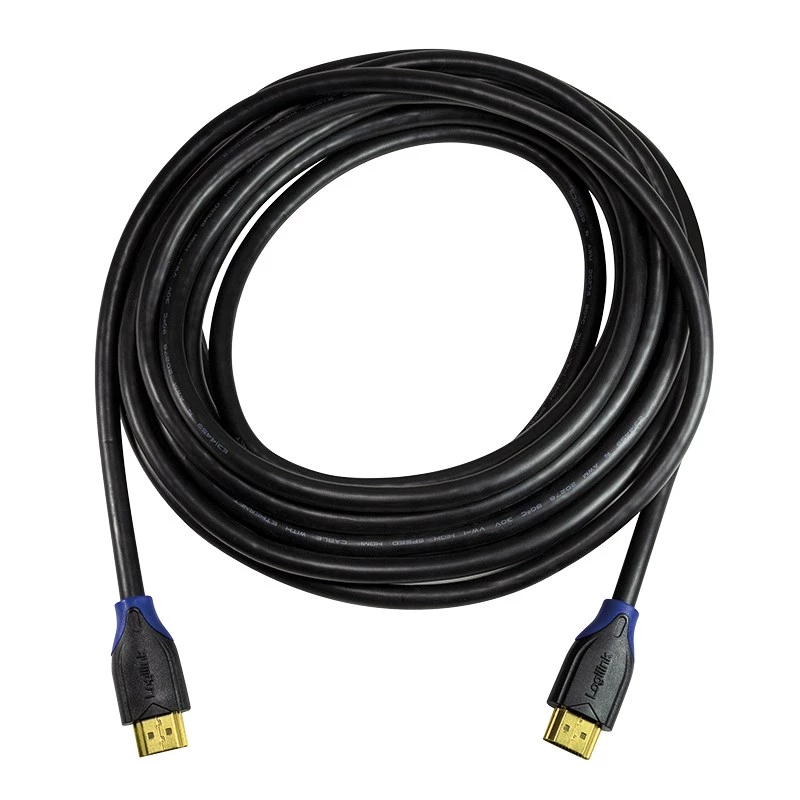 LogiLink CH0067 HDMI laidas 15 m HDMI A tipo (standartinis) juodas