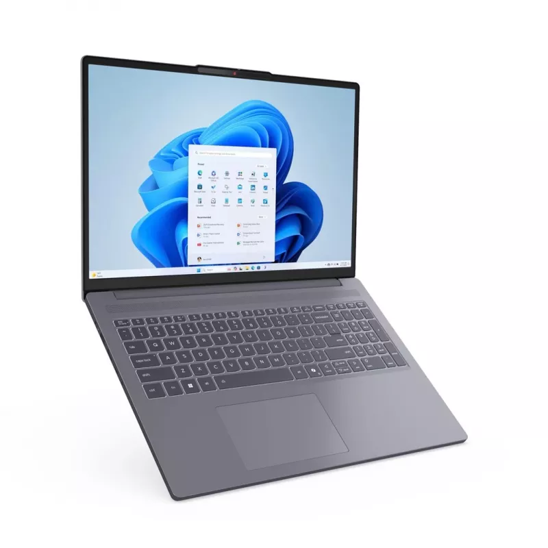 Nešiojamasis kompiuteris Lenovo IdeaPad plonas 3-16 — Ryzen 5 7535HS, 16 colių WUXGA, 16 GB RAM, 512 GB SSD, apšviesta klaviatūra, Windows 11 Home