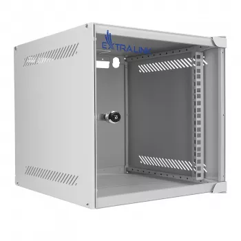 EXTRALINK LITE 6U 10 280X310 SIENINĖ MONTAVIMO SPINTA PILKA