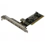 LogiLink PC0028 USB 2.0 PCI plėtotės plokštė, 4 išoriniai + 1 vidinis prievadas