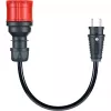 go-e adapterių rinkinys Gemini flex 11 kW, 3 dalių rinkinys (juodas, 30 cm)