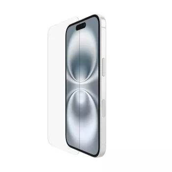 Ekrano apsauga Belkin ScreenForce skirtas iPhone 16 atspari smūgiams ir įbrėžimams