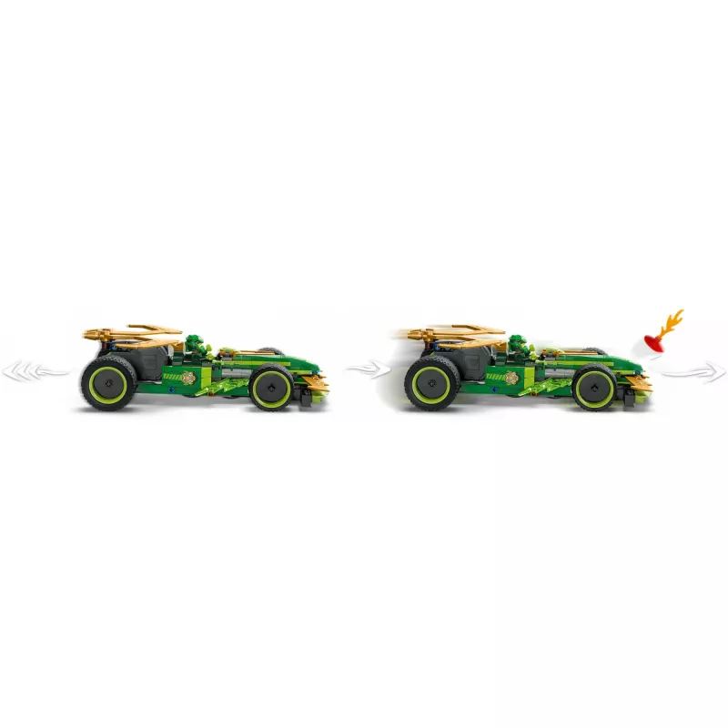 LEGO statybų rinkinys NINJAGO Lloyd's Action Speedster 71828, 181 detalė, 2 mini figūrėlės, amžius 7+