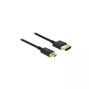 HDMI laidas DeLOCK HDMI-A/HDMI Micro-D 0,5 m