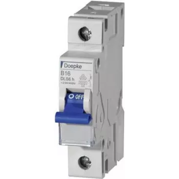 DOEPKE automatinis jungiklis B32A DLS-6H-B32-1-6-KA 6kA 1-polio 230V B kreivė DLS-6H-B32-1-6-KA (09914026)
