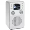 Skaitmeninis radijas TECHNISAT DigitRadio 317 White — FM ir DAB+ priėmimas, kompaktiškas stalinis dizainas