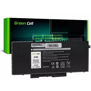 Baterija Green Cell DE159, skirta Dell Latitude 5400, 5410, 5500, 5510 ir Precision 3540, 3550
